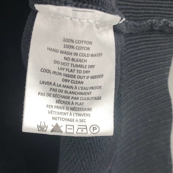 Robert Barakett Rib Knit Pullover Sweater Long Sleeve Crewneck Black Size Medium - Picture 9 of 9